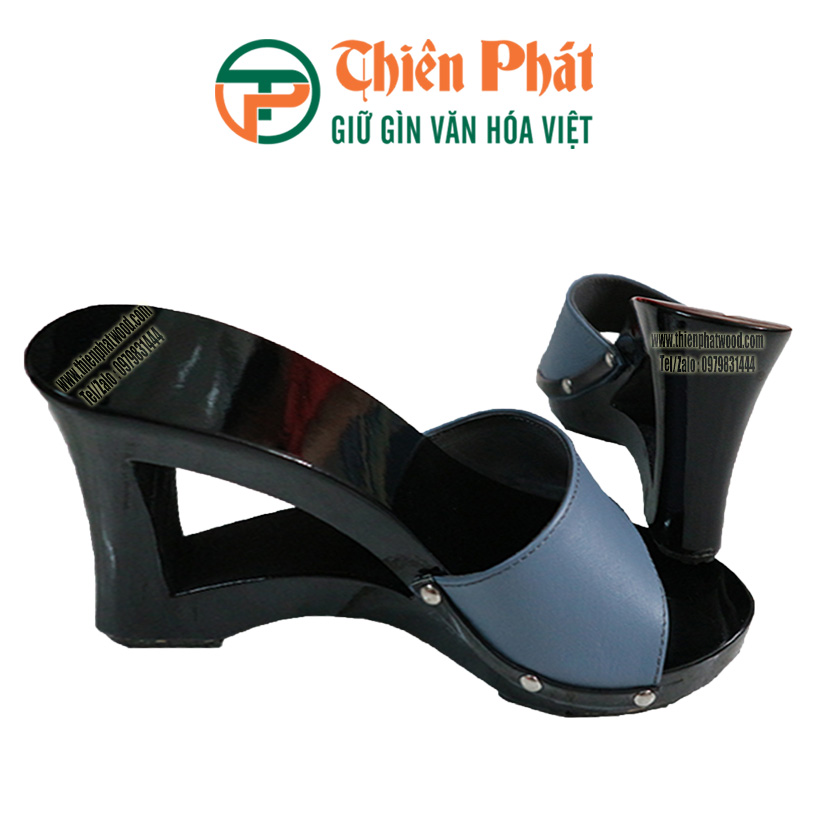 guốc gỗ lọng bụng giúp guốc vừa đẹp vừa nhẹ