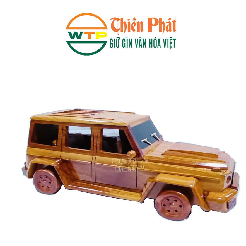 mô hình xe Mercedes AMG G63 bằng gỗ 