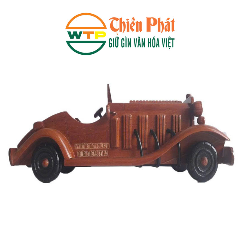 Mô hình xe Duesenberg bằng gỗ lấy cảm hứng từ chiếc xe thực tế