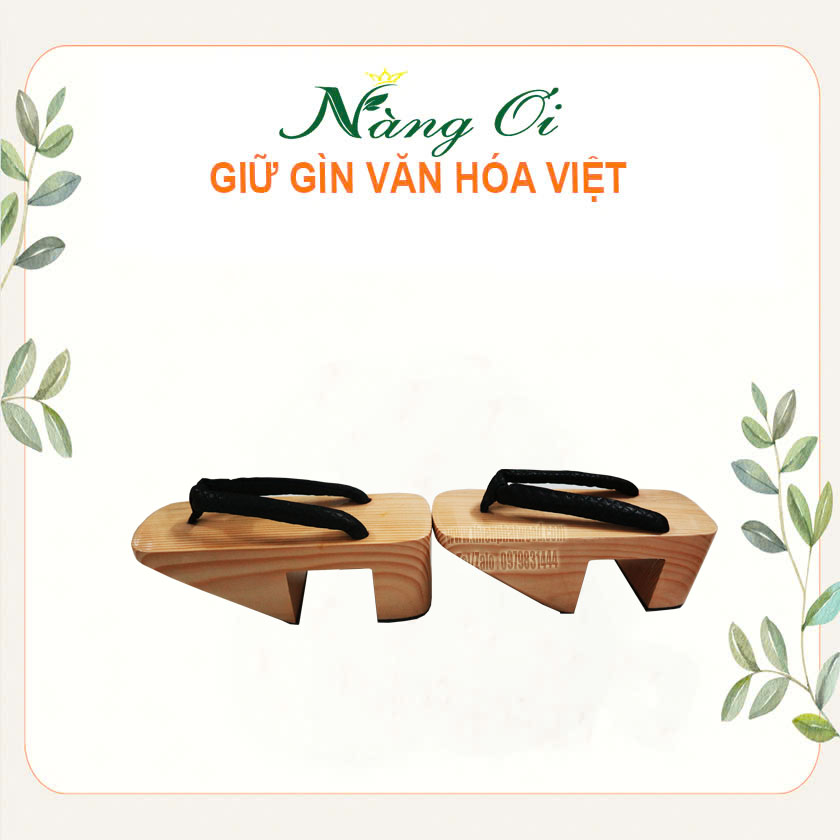 guốc gỗ nhật bản